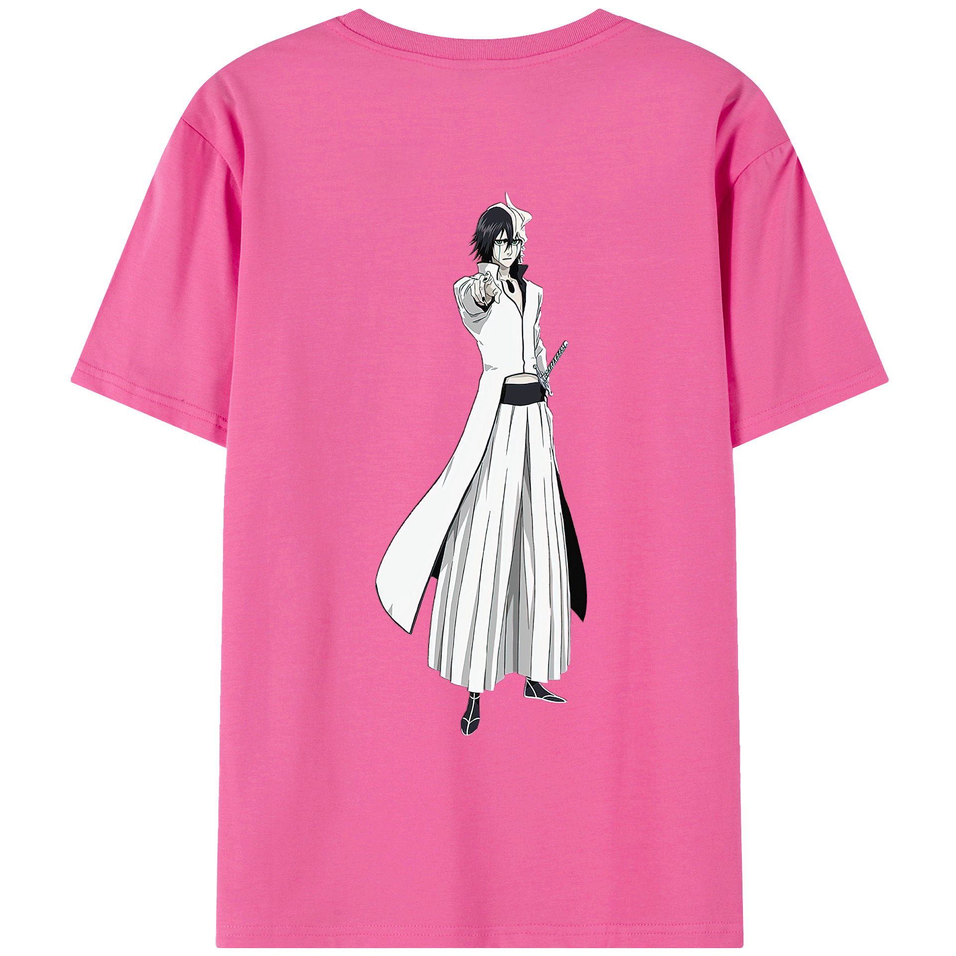（画像用） ブリーチ ウルキオラ·シファー BLEACH Ulquiorra cifer レディース半袖Tシャツ(バックプリント)